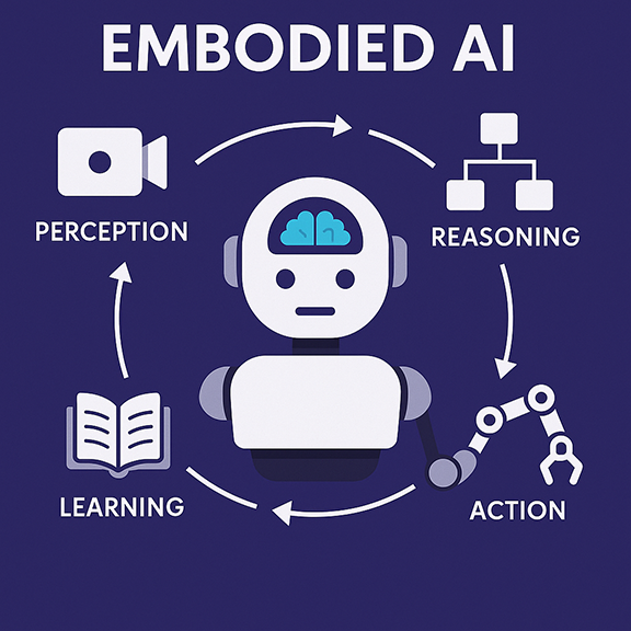 Embodied AI چیست؟ هوش مصنوعی تجسم‌یافته و آینده ربات‌های هوشمند