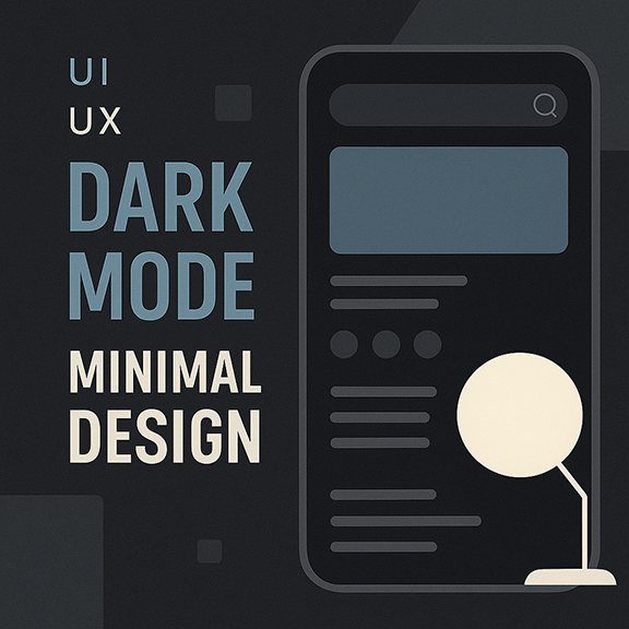 دارک مود (Dark Mode) و طراحی‌های مینیمال در تجربه کاربری وب و موبایل