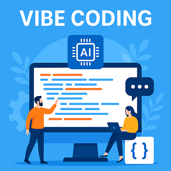 Vibe Coding چیست؟ آینده برنامه‌نویسی بدون کدنویسی با کمک هوش مصنوعی