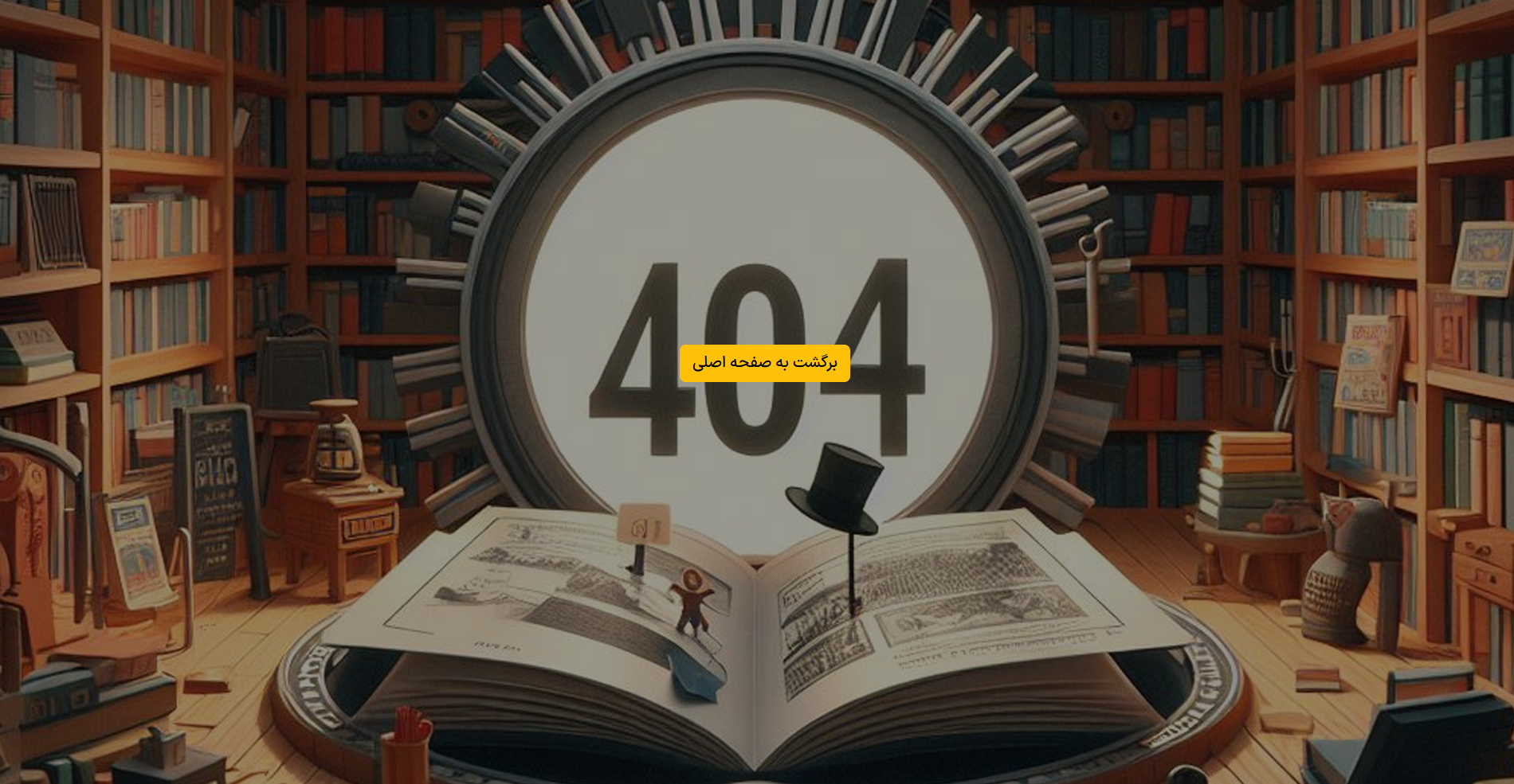 صفحه ارور 404