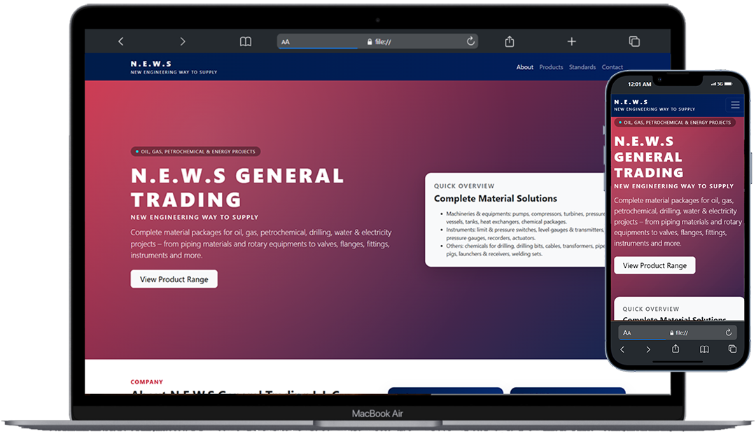 شرکت N.E.W.S General Trading